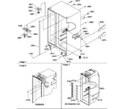 Amana SRD25TPL-P1190308WL cabinet parts diagram