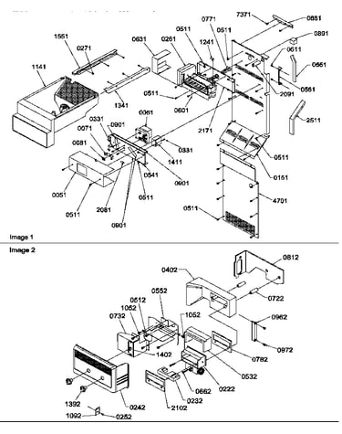 Ice maker/control assy