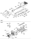 Ice bucket auger and ice maker parts