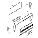 Caloric RLS669UW/P1142769NW backguard diagram