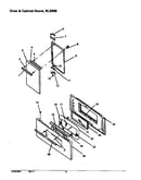 Oven & cabinet doors, rls666 (rls666ul/p1142768nl) (rls666ul/p1142965nl) (rls666uw/p1142768nw) (rls666uw/p1142965nw)