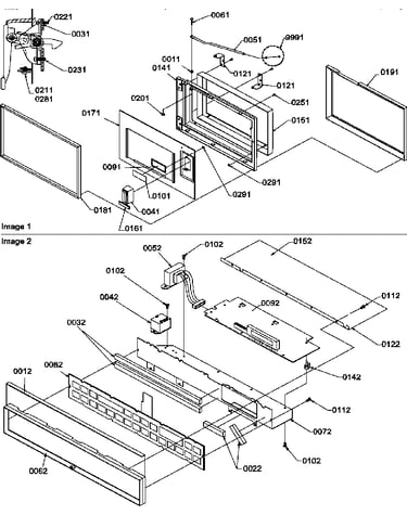 Door/control panel