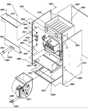 Outer cabinet
