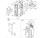 Amana SRD325S5W-P1307202WW freezer door diagram