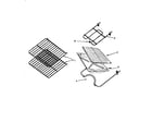 Amana EHS2672L/P1142480NL oven components diagram