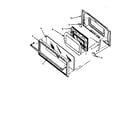 Amana EHS2672L/P1142278NL oven door diagram