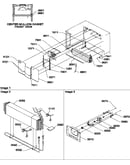 Evaporator and fan motor assemblies