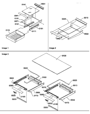 Shelving assemblies