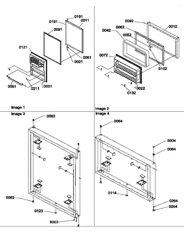 Door assemblies