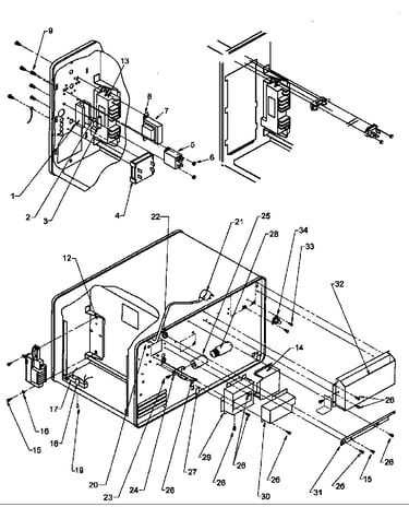 Front/back panel