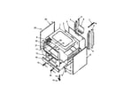 Amana SBP26CB5-P1142178NL cabinet assembly diagram