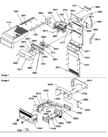 Ice maker/control assy