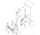 Amana BRF520TE-P1301501WE cabinet back diagram