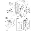 Amana SRDE27TPW-P1190603WW cabinet parts diagram