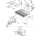 Amana SRDE27TPW-P1190603WW machine compartment diagram