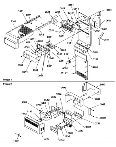Ice maker/control assy