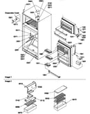 Door, hinges and accessories