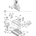 Amana TS518SW-P1183710WW machine compartment diagram
