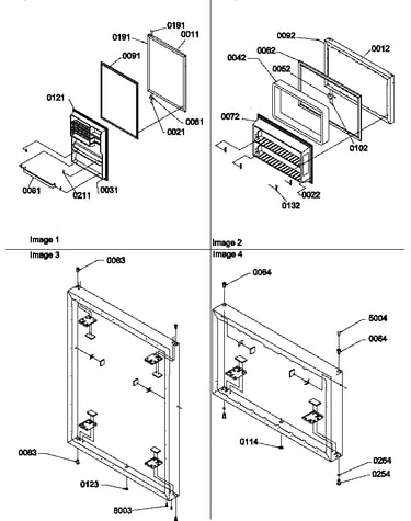 Door assemblies