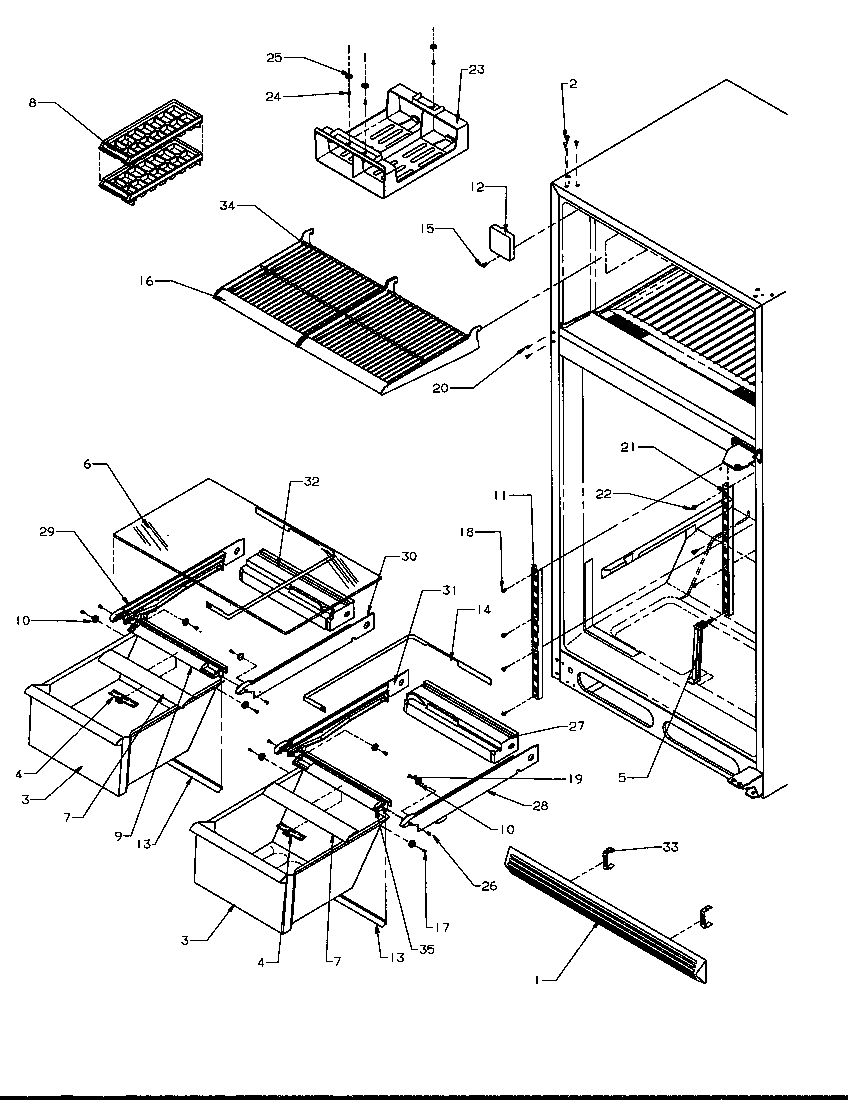 CABINET SHELVING (TP19R3E/P1181905WE) (TP19R3L/P1181905WL) (TP19R3W/P1181905WW)