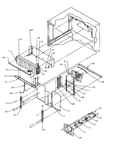 Evaporator area