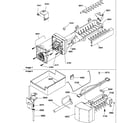Amana TP19R3E-P1181905WE ice maker assembly and parts diagram