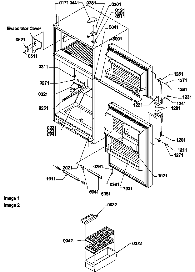 DOOR, HINGES AND ACCESSORIES