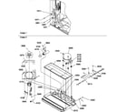 Amana TG518SW-P1180903WW machine compartment diagram