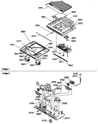 Drain block assembly and control assembly