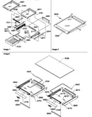 Shelving assemblies