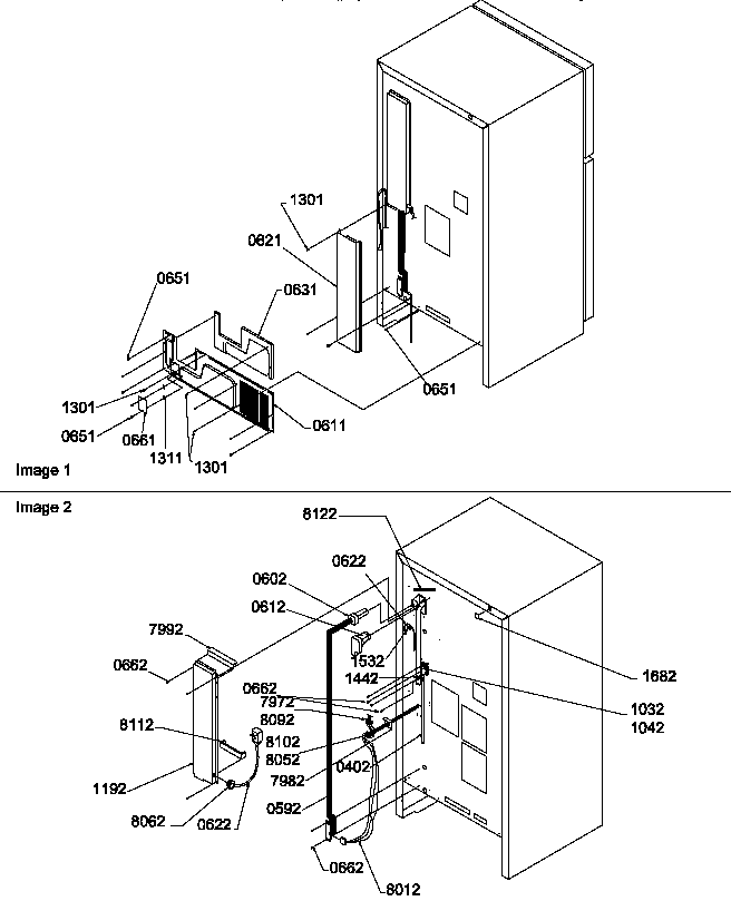 Cabinet back