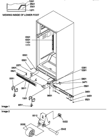 Ladders, lower cabinet and rollers