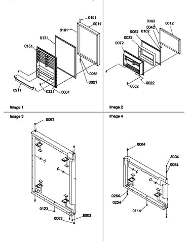 Door assemblies