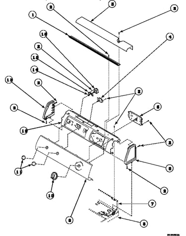 Graphic panel, control hood and controls
