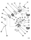 Motor, exhaust fan and belt