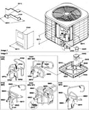 Outer cabinet/compressor/tubing