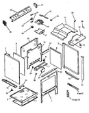 Oven cabinet assembly (hcr306/p1139833nl) (rst399ul/p1132621nl) (rst399ul/p1132622nl) (rst399ul/p1132635nl) (rst399ul/p1132642nl) (rst399ul/p1141267nl) (rst399uw/p1132621nw) (rst399uw/p1132622nw) (rst399uw/p1132635nw) (rst399uw/p1132642nw) (rst399uw/p1141