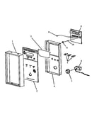 Control panel (hcr306/p1139833nl) (rst399ul/p1132621nl) (rst399ul/p1132622nl) (rst399ul/p1132635nl) (rst399ul/p1132642nl) (rst399ul/p1141267nl) (rst399uw/p1132621nw) (rst399uw/p1132622nw) (rst399uw/p1132635nw) (rst399uw/p1132642nw) (rst399uw/p1141267nw)