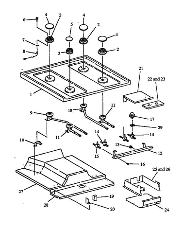 Sealed burner (hcr306/p1139833nl) (rst399ul/p1132621nl) (rst399ul/p1132622nl) (rst399ul/p1132635nl) (rst399ul/p1132642nl) (rst399ul/p1141267nl) (rst399uw/p1132621nw) (rst399uw/p1132622nw) (rst399uw/p1132635nw) (rst399uw/p1132642nw) (rst399uw/p1141267nw)