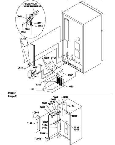Cabinet back