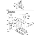 Amana TR21VE-P1309401WE machine compartment diagram