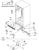 Ladders, lower cabinet and rollers