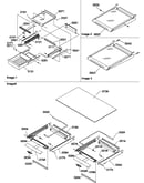 Shelving assemblies