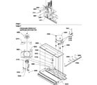 Amana TR25VE-P1196404WE machine compartment diagram