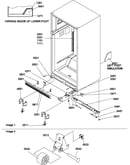 Ladders, lower cabinet and rollers