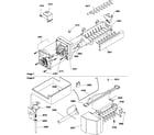 Amana TRI25VL-P1300004WL ice maker assembly and parts diagram