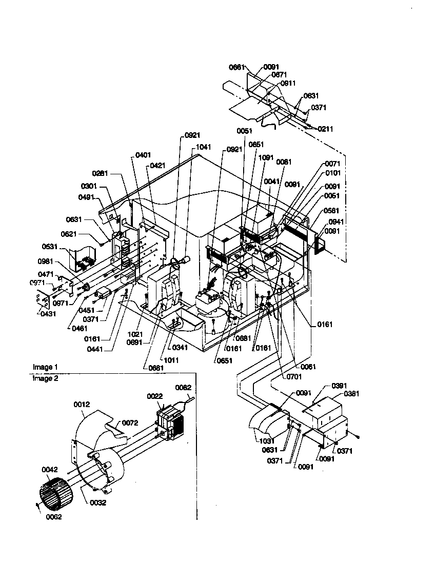 ELECTRICAL COMPONENTS & BLOWER ASSEMBLIES
