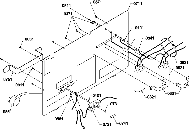 REAR ACCESS PANEL ASSEMBLY