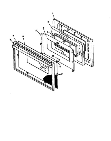 Glass window door-see note for specific models covered (snk26cb0/p1142989nw) (snk26cb5/p1142989nl) (snk26fs0/p1142990nw) (snk26fs5/p1142990nl) (snp26ah0/p1143160nw) (snp26cb0/p1142992nw) (snp26cb5/p1142992nl)
