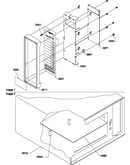 Contol panel & shelf assembly